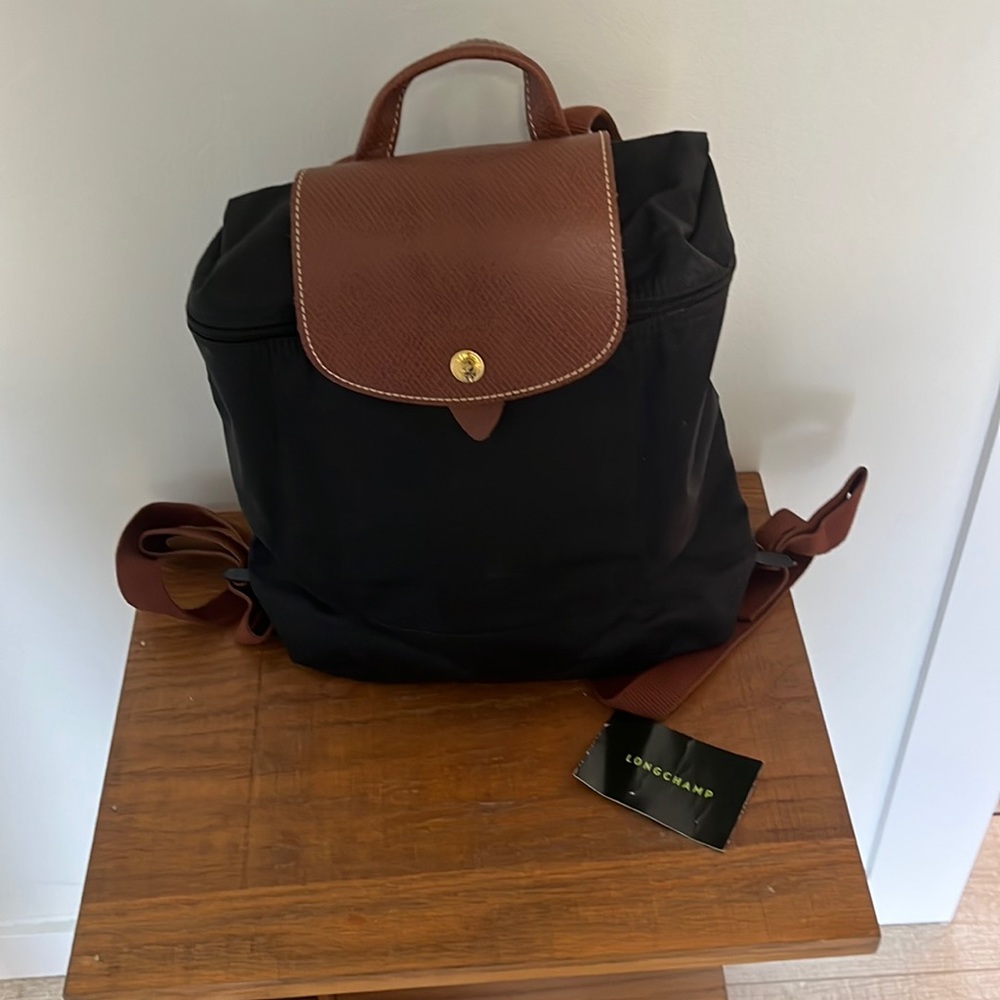Longchamp Le Pliage Nylon Canvas Backpack NWOT